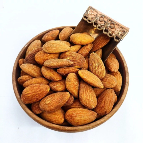 مغز بادام درختی خارجی شور (پخت بدون رنگ وافزودنی، کاملا ارگانیک)
